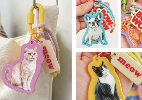 20260511【KDT】主張が激しい犬猫のキーホルダーがかわいい