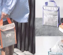 20260529【DWA】洒落た保冷バッグ。コンビニで販売されている氷を基準に。