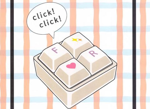 20260630【フロンティア(文具)】カチカチという音がくせになる!デコれるからかわいくもなる